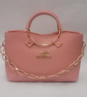 Latest Design Fancy Top Handle Bag Double Zipper for Ladies.