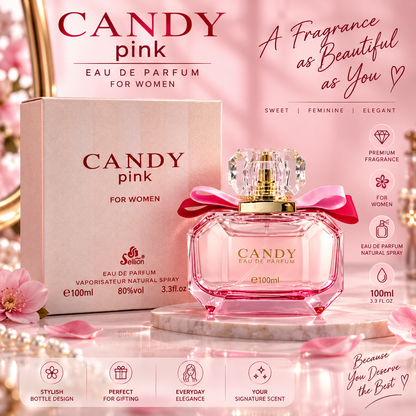 Candy Pink Eau de Parfum for Women – 100ml