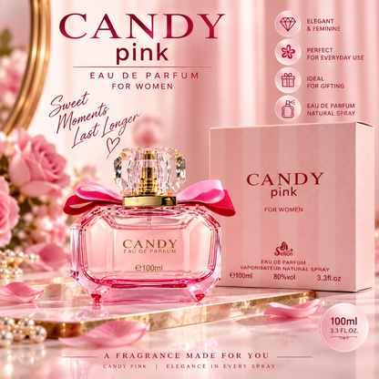 Candy Pink Eau de Parfum for Women – 100ml