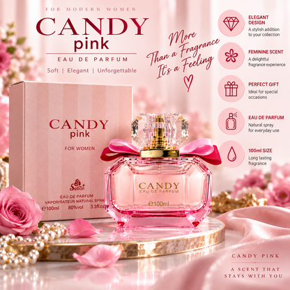 Candy Pink Eau de Parfum for Women – 100ml
