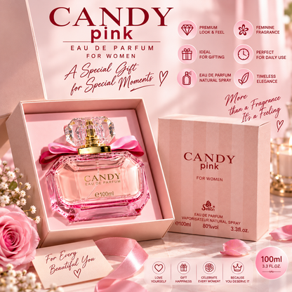 Candy Pink Eau de Parfum for Women – 100ml