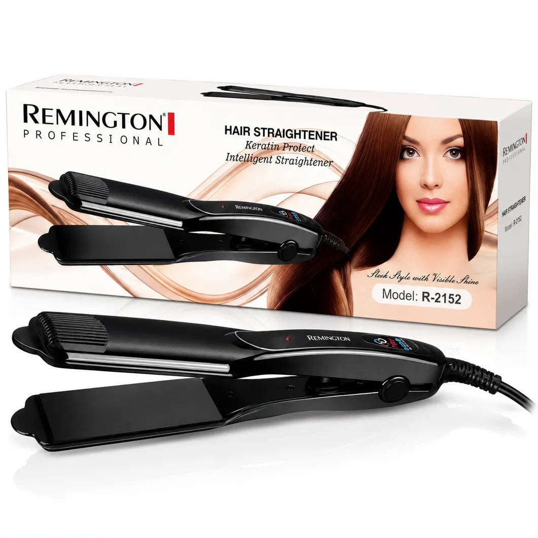 Keratin Protect Hair Straightener Tourmaline Ceramic Plates Model R-2152