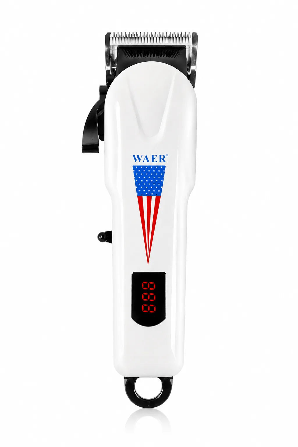 WAER WA-2092 Professional Rechargeable Hair Clipper with LED Display