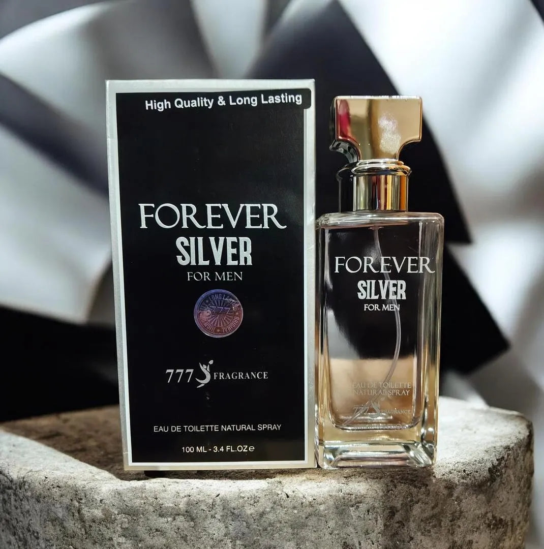 Forever Silver For Men 777 Perfumes for Men (100ml) Original
