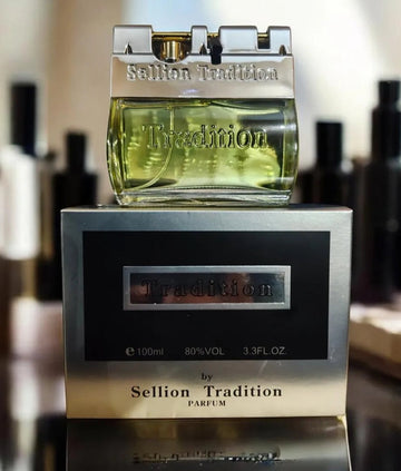 Sellion Tradition Men Perfume 100ml Silver Long Lasting Refreshing