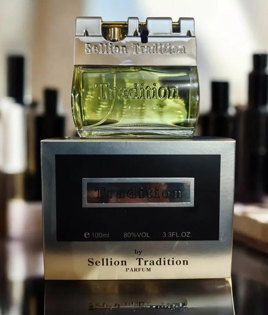 Sellion Tradition Men Perfume 100ml Silver Long Lasting Refreshing