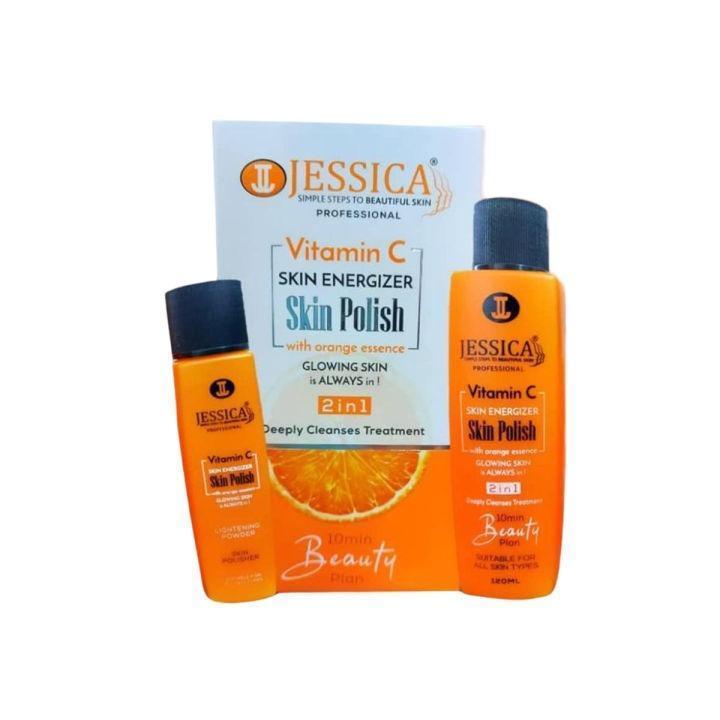 Jessica Vitamin C Skin Energizer Skin Polish With Orange Essence - 120ml