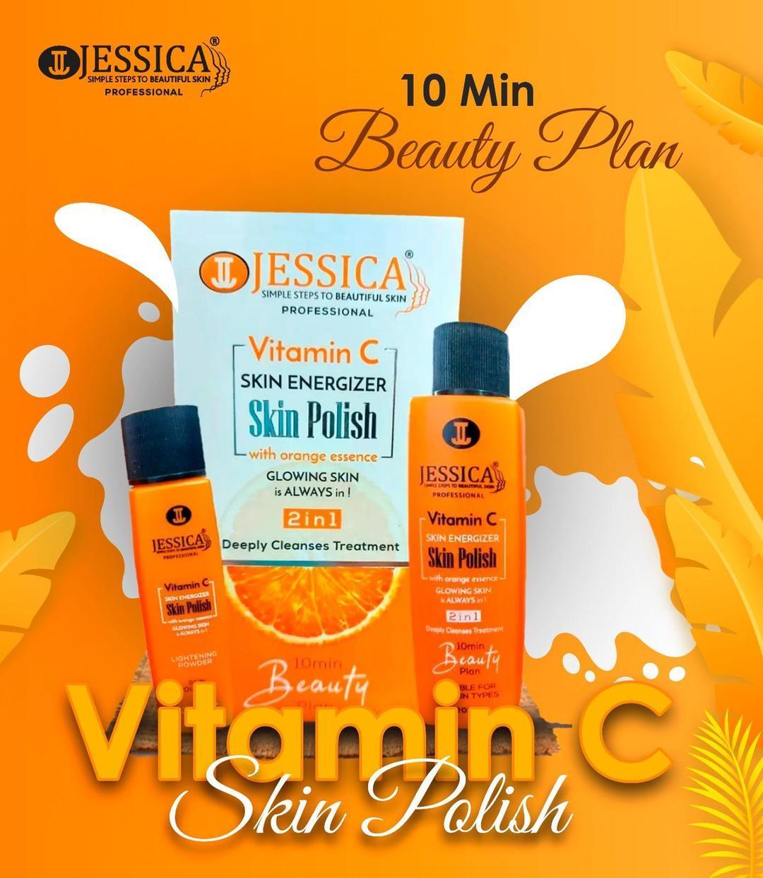Jessica Vitamin C Skin Energizer Skin Polish With Orange Essence - 120ml