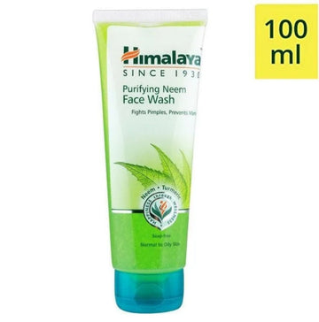 Himalaya Neem Purifying Face Wash 100ml for Oily Skin