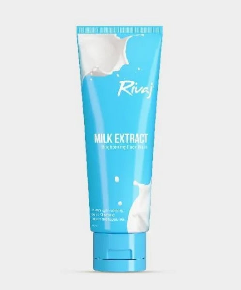 Rivaj Milk Extract Brightening Face Wash 100Ml