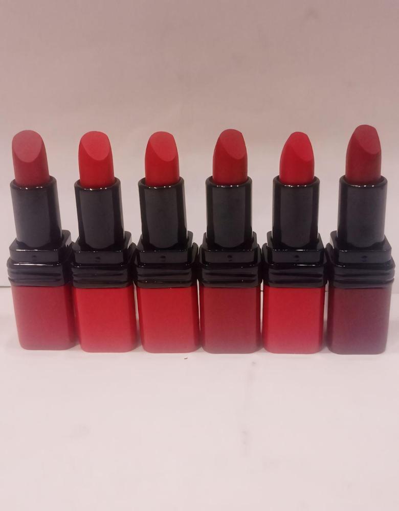 Matte Color Long Lasting Lip Stick - Pack Of 6