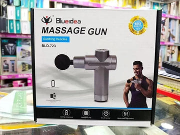 Professional Salon Quality Massage Gun BLD-723 | Adjustable 6 Speed Muscle Massager | Deep Tissue Portable Body Massager | USB Rechargeable