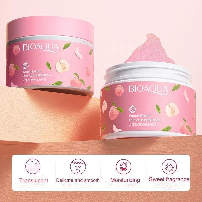 Peach Exfoliating Gel for Oily & Acne Prone Skin